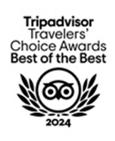 TripAdvisor 2024 Travelers' Choice Award: Best of the Best.